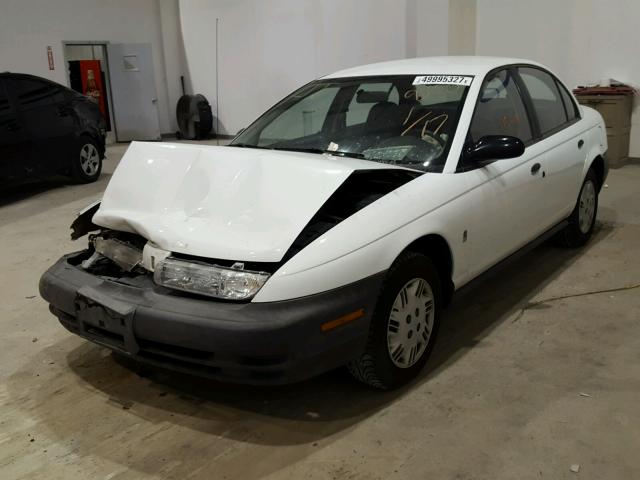 1G8ZH528XVZ289580 - 1997 SATURN SL1 WHITE photo 2