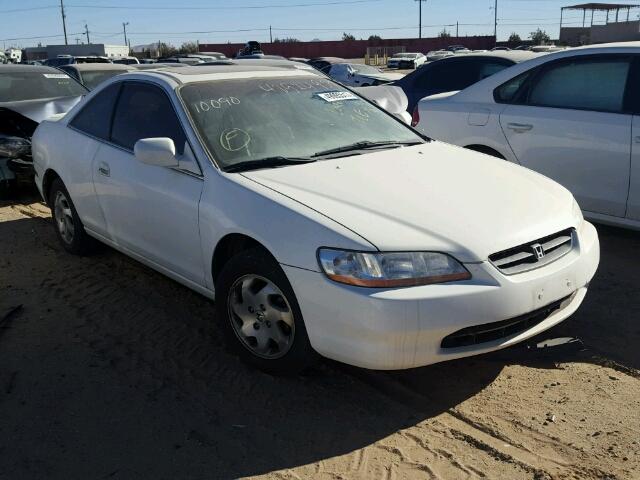 1HGCG3154YA013054 - 2000 HONDA ACCORD EX WHITE photo 1