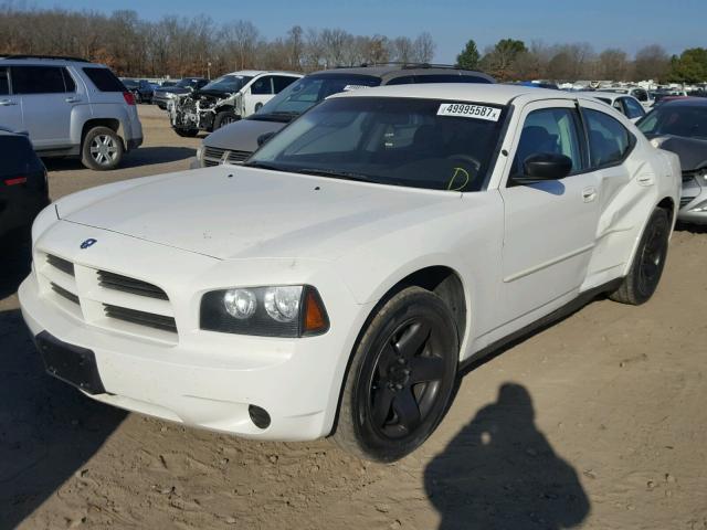 2B3AA4CT6AH203391 - 2010 DODGE CHARGER WHITE photo 2