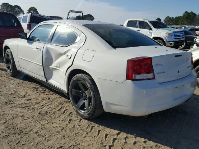 2B3AA4CT6AH203391 - 2010 DODGE CHARGER WHITE photo 3