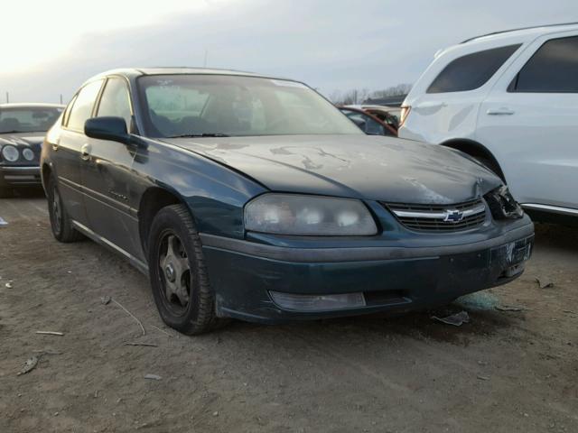 2G1WH55K319110423 - 2001 CHEVROLET IMPALA LS GREEN photo 1