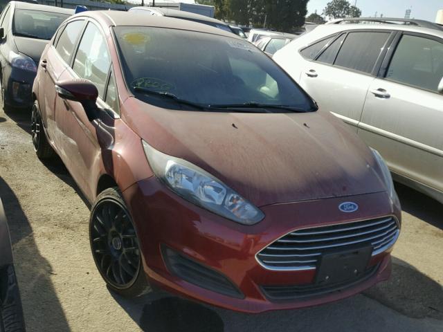 3FADP4EJXFM211028 - 2015 FORD FIESTA SE RED photo 1