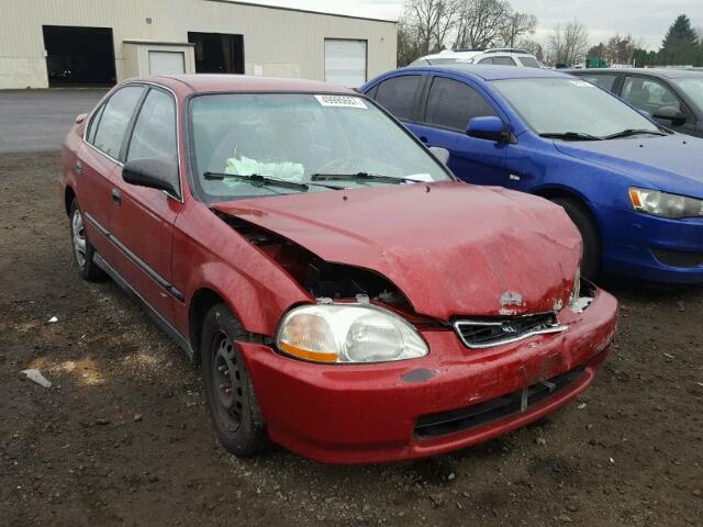 1HGEJ667XWL050133 - 1998 HONDA CIVIC LX RED photo 1