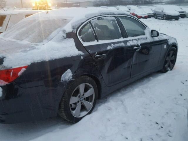 WBANF33507CW70036 - 2007 BMW 525 XI BLUE photo 9