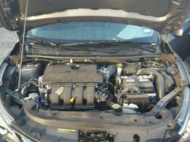 3N1AB7AP8HY292570 - 2017 NISSAN SENTRA S GRAY photo 7