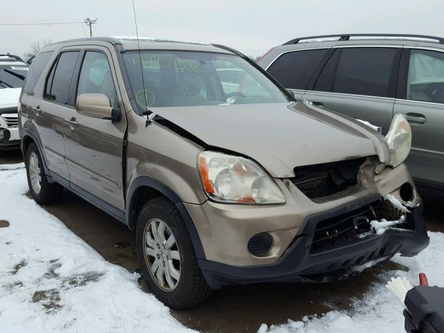 SHSRD78925U335902 - 2005 HONDA CR-V SE GOLD photo 1