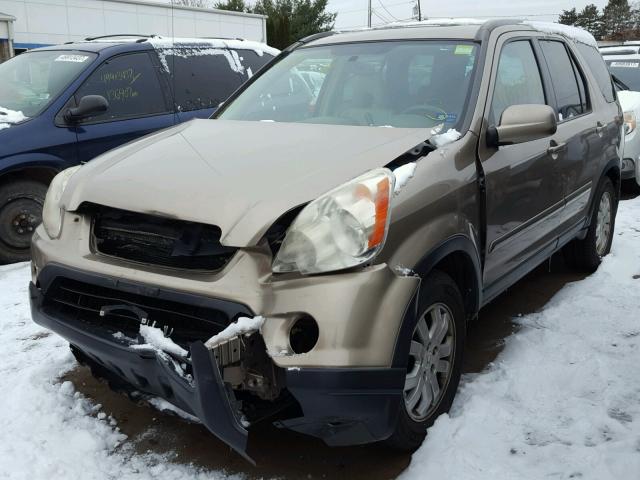 SHSRD78925U335902 - 2005 HONDA CR-V SE GOLD photo 2