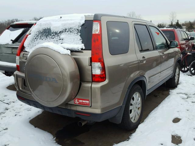 SHSRD78925U335902 - 2005 HONDA CR-V SE GOLD photo 4