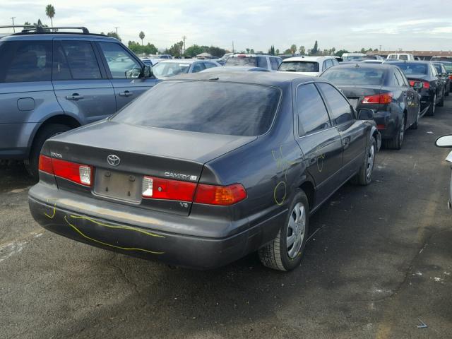 JT2BF22K010303162 - 2001 TOYOTA CAMRY CE CHARCOAL photo 4