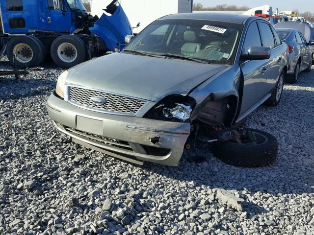 1FAHP24147G129847 - 2007 FORD FIVE HUNDR GREEN photo 2