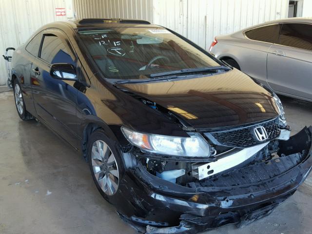 2HGFG1B88AH531279 - 2010 HONDA CIVIC EX BLACK photo 1