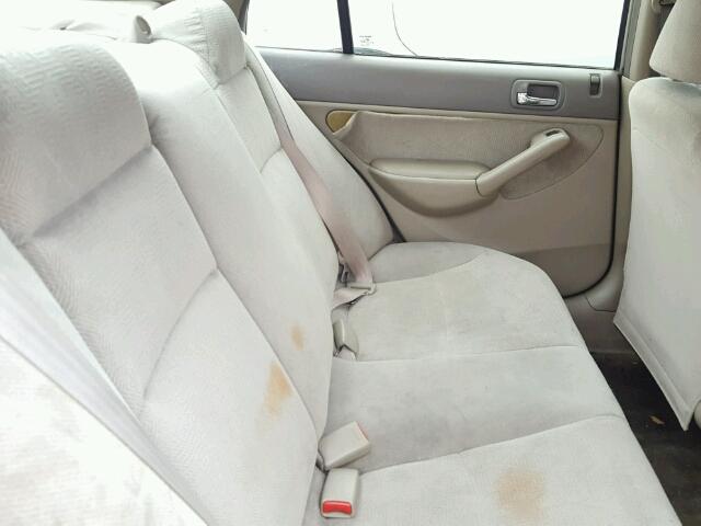 1HGES26782L077492 - 2002 HONDA CIVIC EX თაფლისფერი ფოტო 6