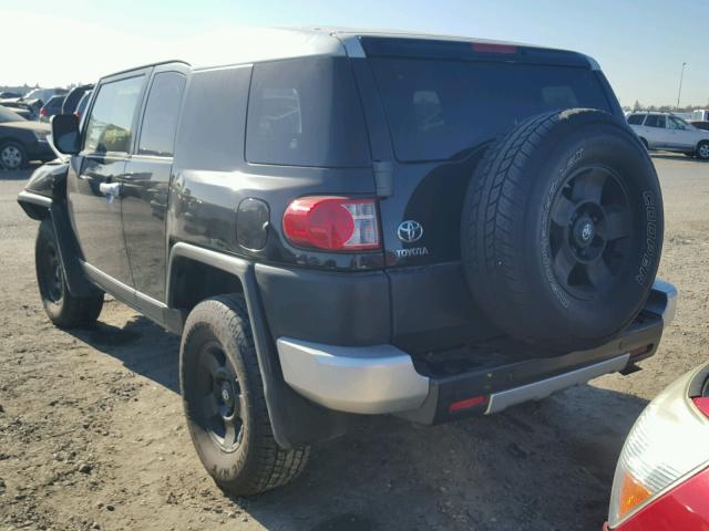 JTEBU11F58K005874 - 2008 TOYOTA FJ CRUISER BLACK photo 3