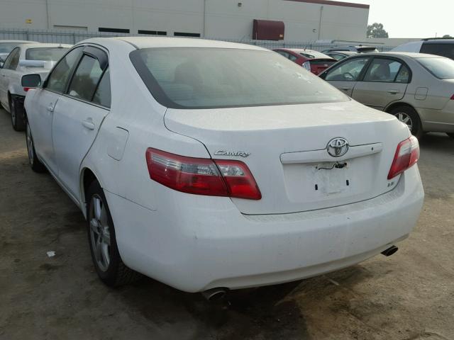 4T1BK46K78U569253 - 2008 TOYOTA CAMRY LE WHITE photo 3