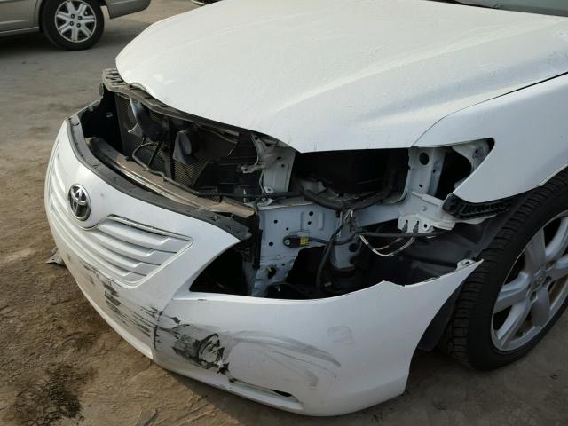 4T1BK46K78U569253 - 2008 TOYOTA CAMRY LE WHITE photo 9