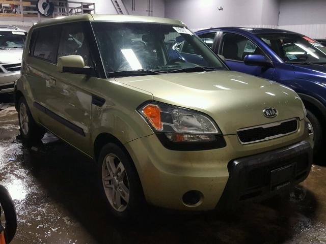 KNDJT2A29A7191336 - 2010 KIA SOUL + GREEN photo 1