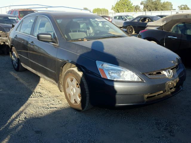 1HGCM56435A090286 - 2005 HONDA ACCORD LX GRAY photo 1