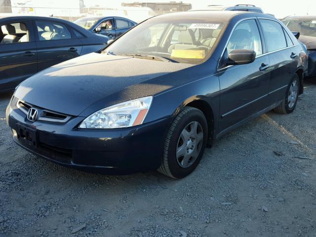 1HGCM56435A090286 - 2005 HONDA ACCORD LX GRAY photo 2