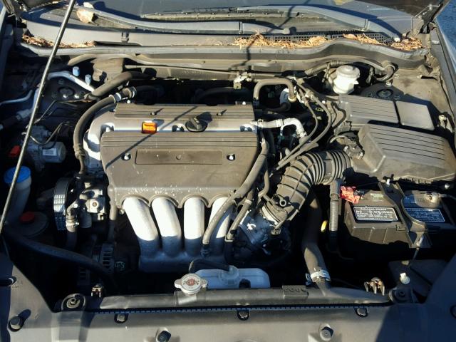 1HGCM56435A090286 - 2005 HONDA ACCORD LX GRAY photo 7