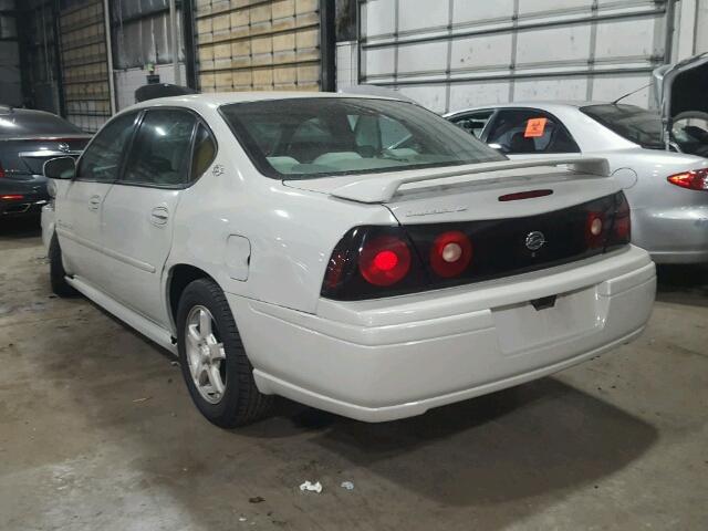 2G1WH52K349308931 - 2004 CHEVROLET IMPALA LS WHITE photo 3