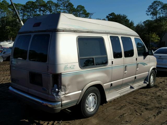 1FDEE14N7SHA80075 - 1995 FORD ECONOLINE TAN photo 4