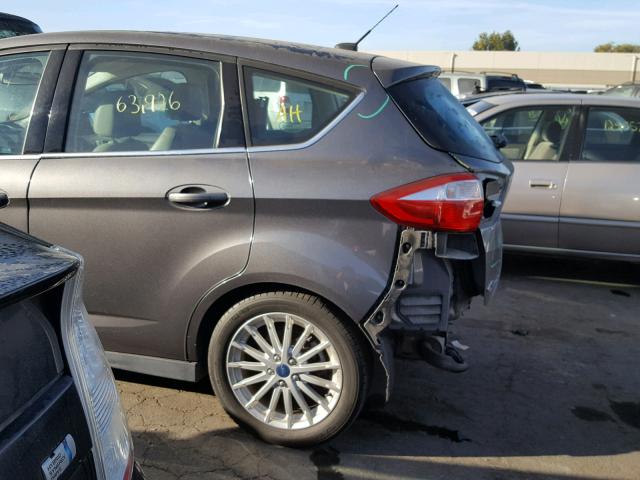 1FADP5BU8DL509581 - 2013 FORD C-MAX SEL GRAY photo 9