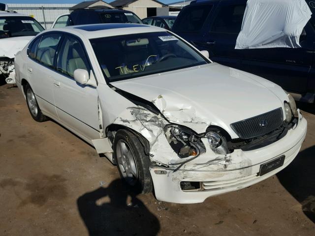 JT8BH68X6W0007547 - 1998 LEXUS GS 400 WHITE photo 1