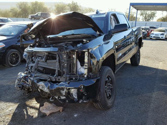 3GCUKREC6HG207907 - 2017 CHEVROLET SILVERADO BLACK photo 2