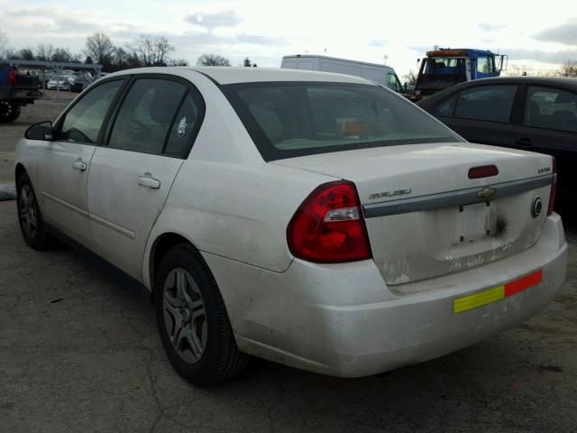 1G1ZS58NX7F291704 - 2007 CHEVROLET MALIBU LS WHITE photo 3