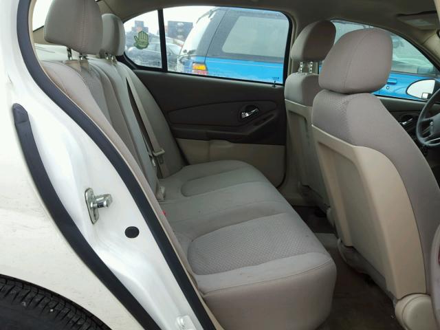 1G1ZS58NX7F291704 - 2007 CHEVROLET MALIBU LS WHITE photo 6