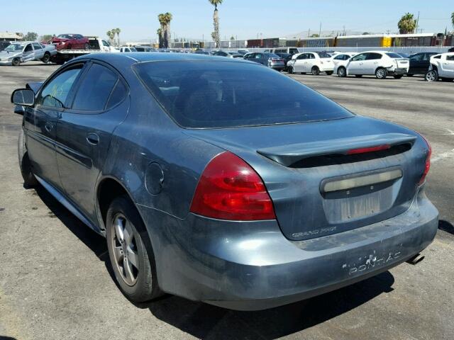 2G2WP552861147584 - 2006 PONTIAC GRAND PRIX GRAY photo 3