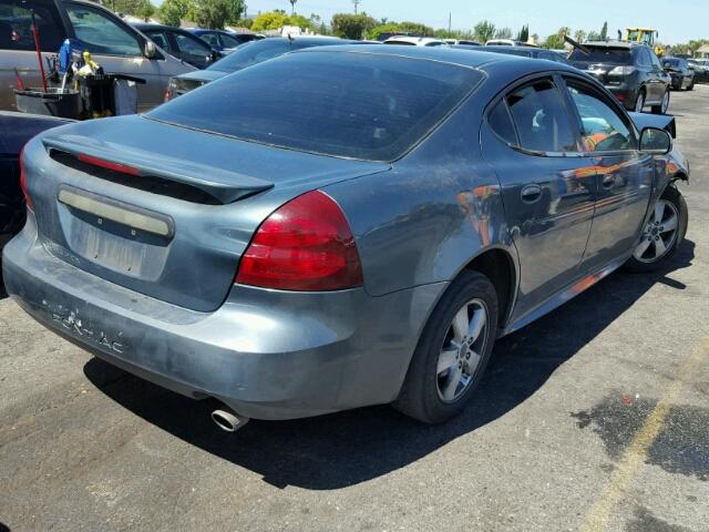 2G2WP552861147584 - 2006 PONTIAC GRAND PRIX GRAY photo 4