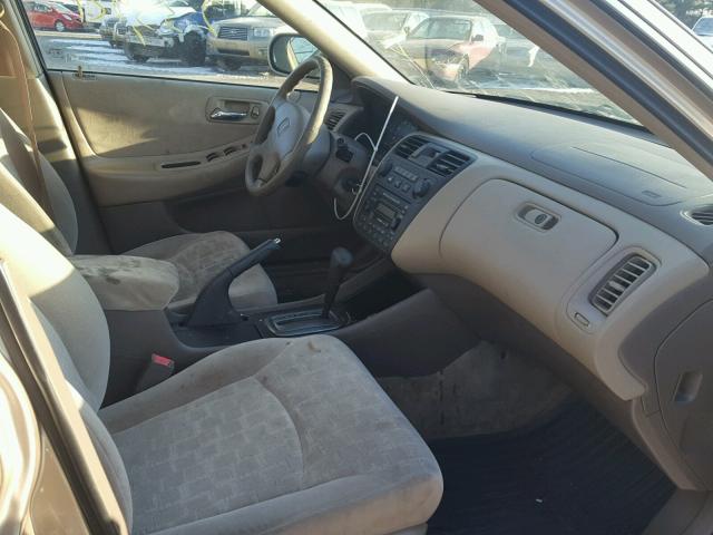 1HGCG56642A073677 - 2002 HONDA ACCORD EX BEIGE photo 5