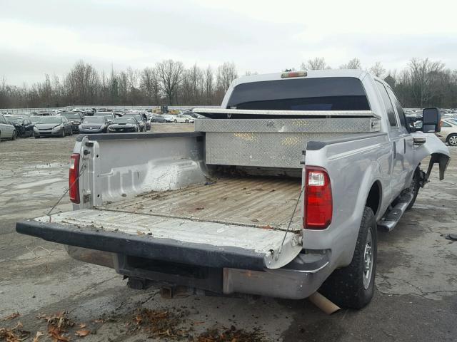 1FTSW20538EC36316 - 2008 FORD F250 SUPER SILVER photo 4