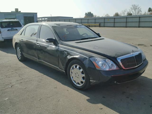 WDBVG78J66A001680 - 2006 MAYBACH MAYBACH 62 BLACK photo 1