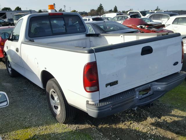 1FTRF1762WKA32371 - 1998 FORD F150 WHITE photo 3