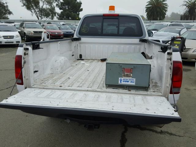 1FTRF1762WKA32371 - 1998 FORD F150 WHITE photo 6