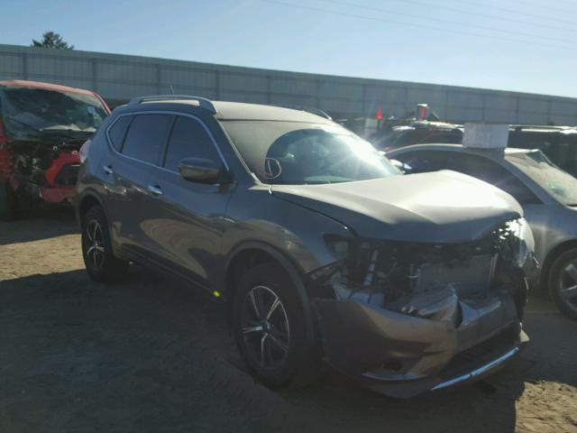 5N1AT2MV9GC830445 - 2016 NISSAN ROGUE S GRAY photo 1