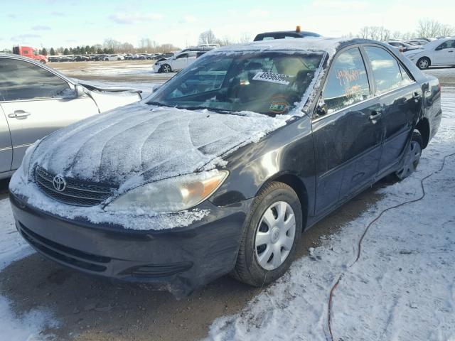 4T1BE32K13U243237 - 2003 TOYOTA CAMRY LE BLACK photo 2