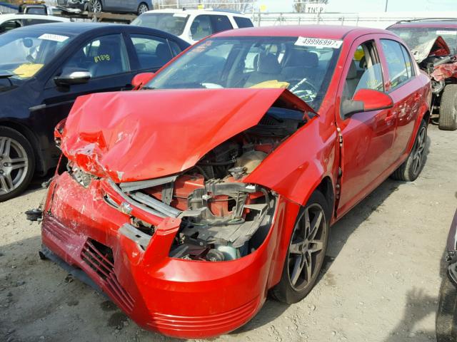 1G1AL58FX87252433 - 2008 CHEVROLET COBALT LT RED photo 2