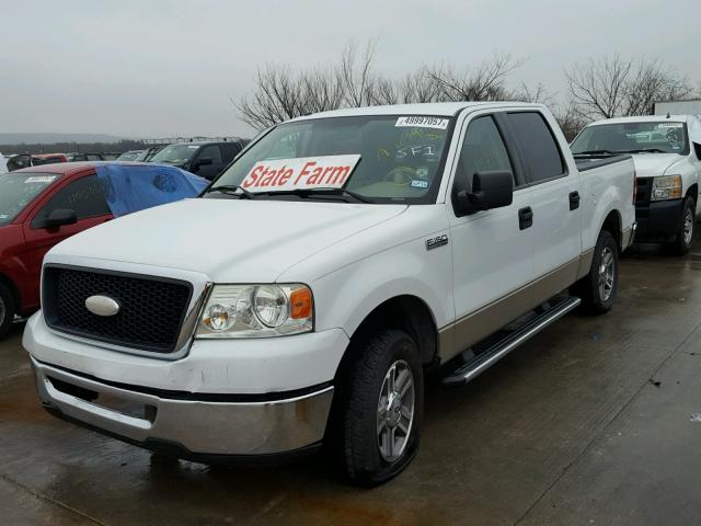 1FTRW12W97KB22089 - 2007 FORD F150 SUPER WHITE photo 2