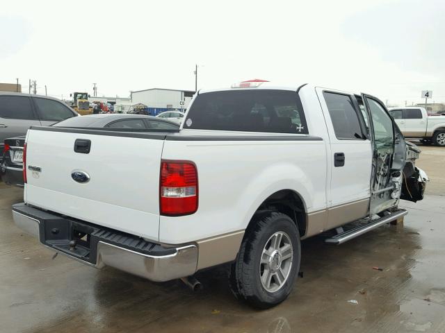 1FTRW12W97KB22089 - 2007 FORD F150 SUPER WHITE photo 4