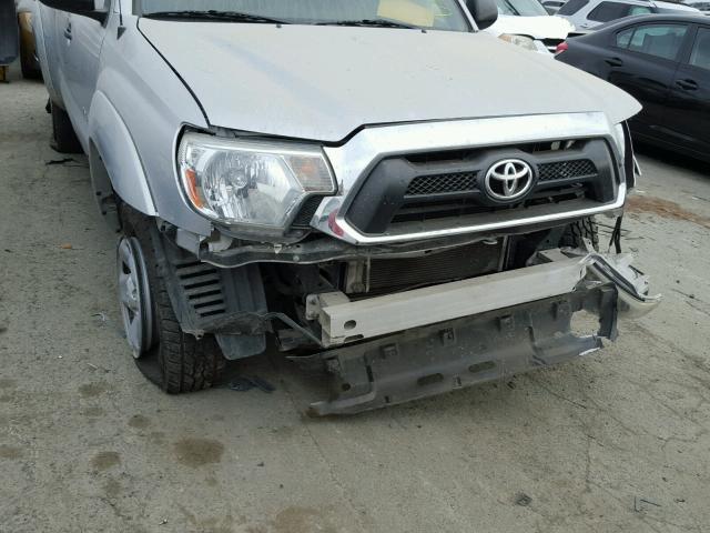 5TFTX4GNXDX022098 - 2013 TOYOTA TACOMA PRE SILVER photo 9