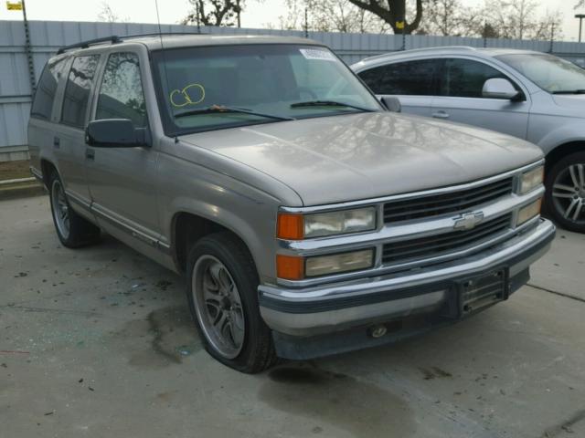 1GNEC13R8XJ368533 - 1999 CHEVROLET TAHOE C150 TAN photo 1