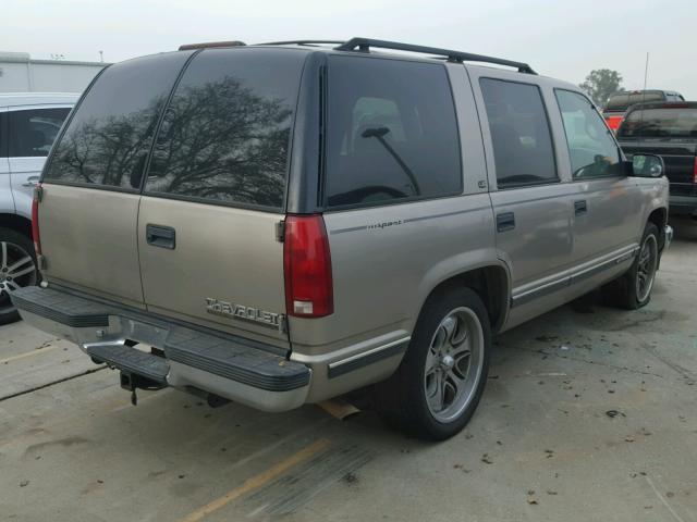 1GNEC13R8XJ368533 - 1999 CHEVROLET TAHOE C150 TAN photo 4