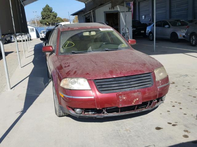 WVWWH63B53E215688 - 2003 VOLKSWAGEN PASSAT GLX 红色 照片 1