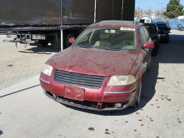 WVWWH63B53E215688 - 2003 VOLKSWAGEN PASSAT GLX 红色 照片 2