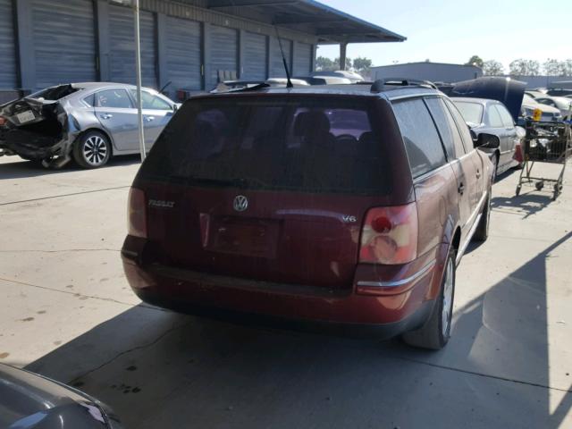 WVWWH63B53E215688 - 2003 VOLKSWAGEN PASSAT GLX 红色 照片 4