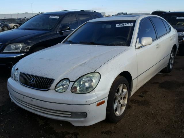 JT8BD69S050206669 - 2005 LEXUS GS 300 WHITE photo 2