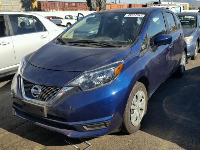 3N1CE2CP3HL366474 - 2017 NISSAN VERSA NOTE BLUE photo 2